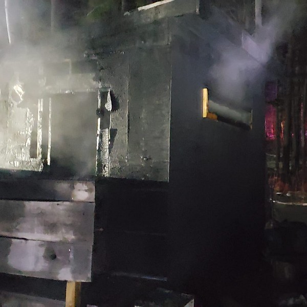 Firefighters save home after sauna fire