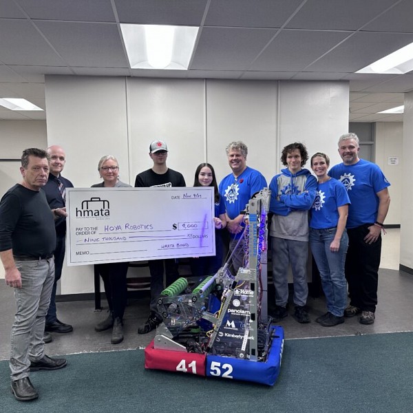 Hoyas Robotics team to host tourney next year with funding from HMATA