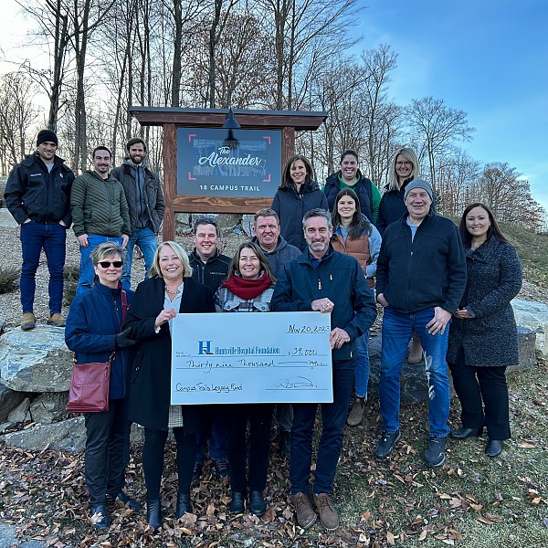 Huntsville Hospital Foundation receives $39,000 from the Campus Trails Legacy Fund
