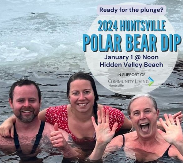 Polar Bear Dip returns on January 1st 