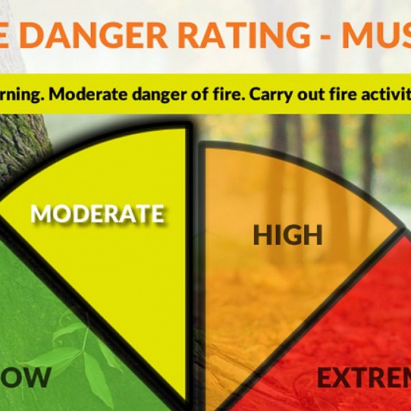 Muskoka Fire Danger Rating set to MODERATE