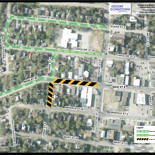 Expect delays at Main & Lorne Streets starting Thursday